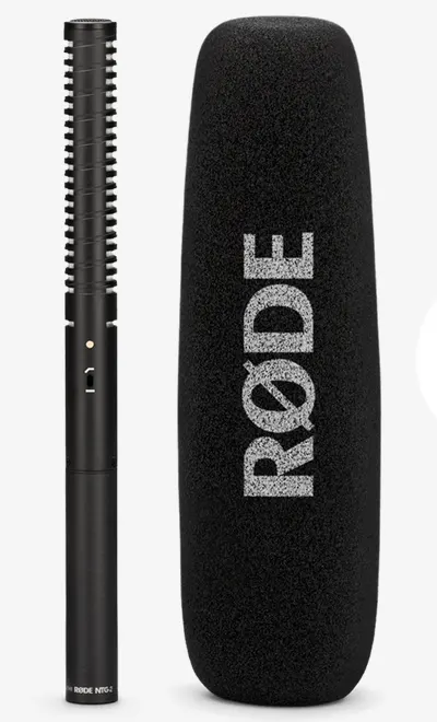 Rode NTG2 Dual-power Shotgun Microphone