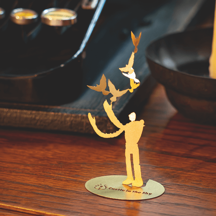 ジブリ美術館オリジナル シルエットスタンド 「上昇海流」｜三鷹の森