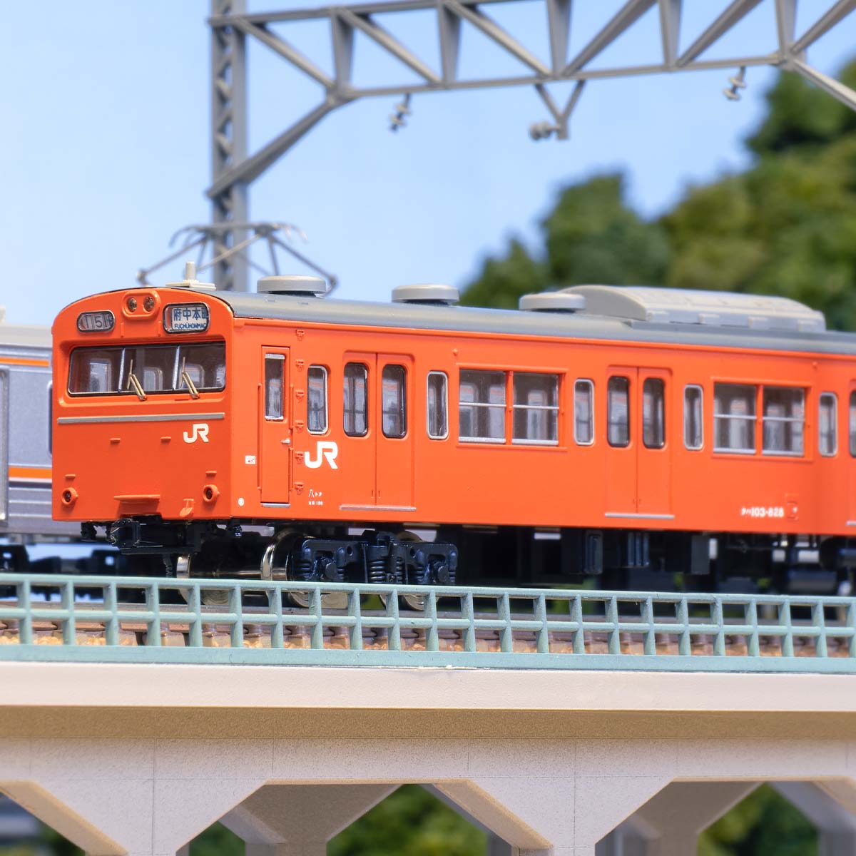 1295T＞JR103系（高運・非ATC車・武蔵野線・E38編成）8両編成動力付き