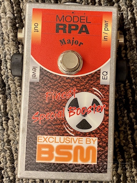 BSMmodel RPA major 【トレブルブースター】【Rare!】【金利0%!】商品