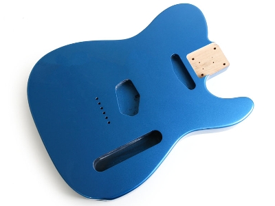 即納】テレキャスタータイプ 塗装済ボディー アルダー レイクプ