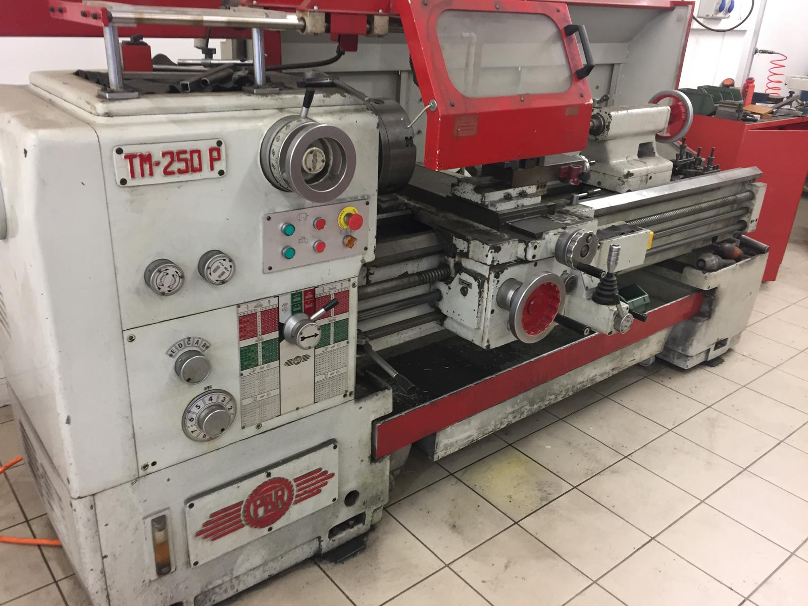 Metal turning lathe PBR-TM 250 P used - Damatomacchine