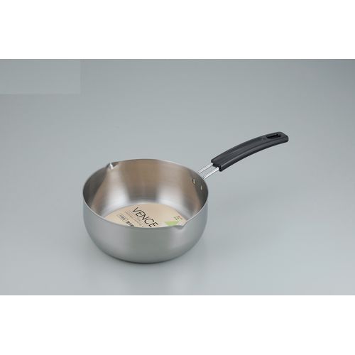 ヴェンセ ガス・IH対応 ステンレス雪平鍋 16cm VR-8337 和平フレイズ