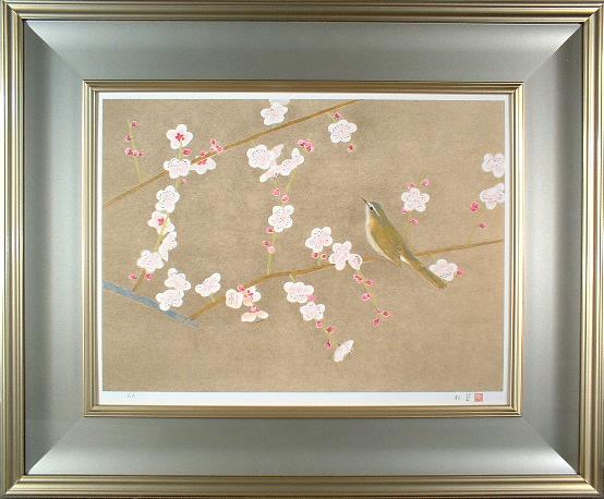 上村松篁 春鶯 2