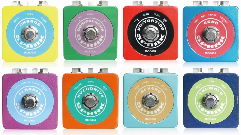 MOOER／SPARK Series】超かわいいし超コンパクト！ シンプル＆カラフル