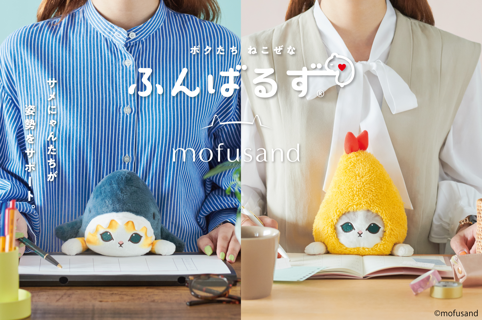 ふんばるず mofusand えびにゃん | ドリームズ公式オンラインショップ