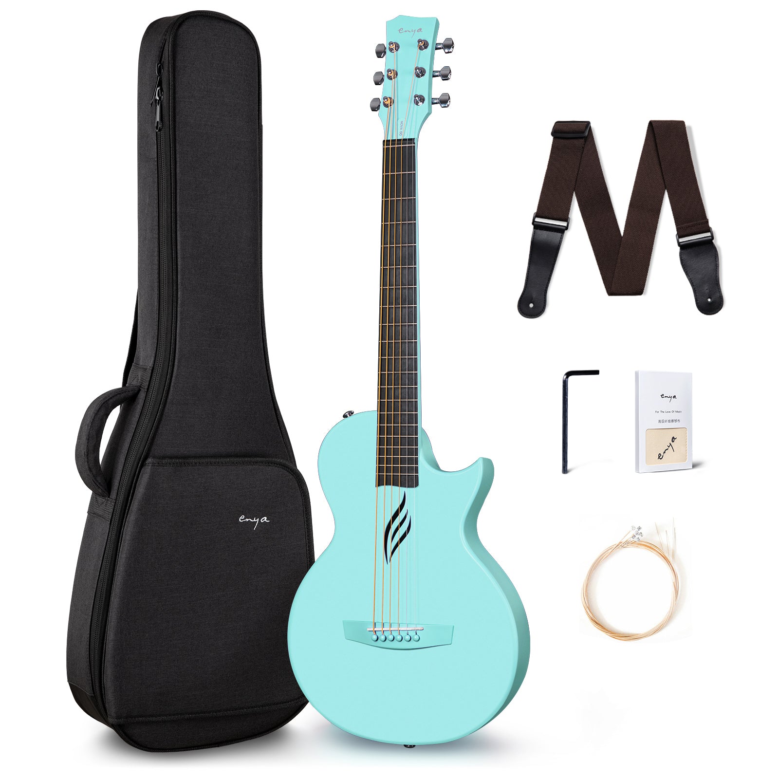 Nova Go: Durable, Light, Cute, Carbon Fiber Travel Guitar