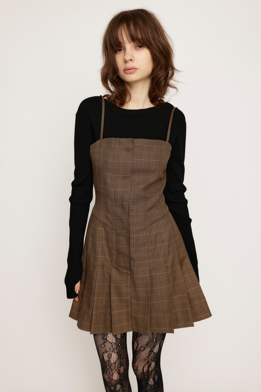 SLY | 2WAY FLAP PLEATS ワンピース (ワンピース(ミニ・ミディアム