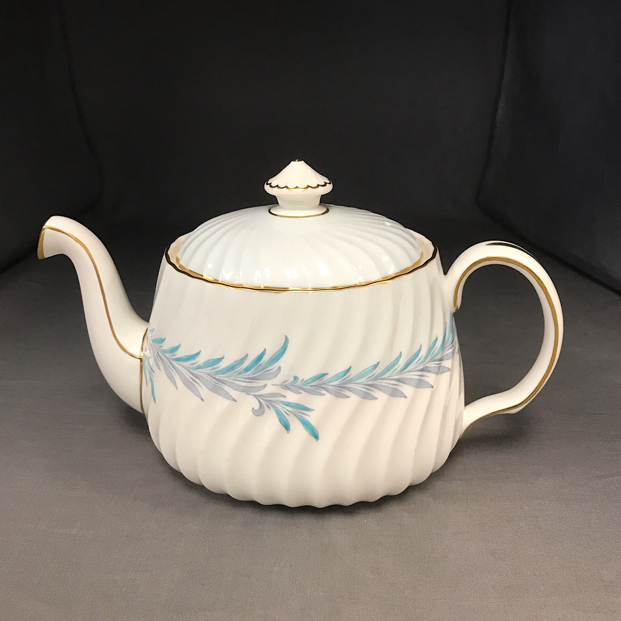 Minton - Blue Symphony - Teapot Large - Echo's China