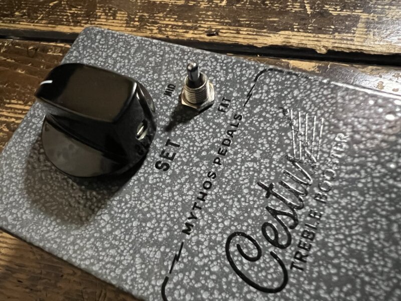 Mythos Pedals CESTUS Treble Boosterをレビュー！おすすめのトレブル