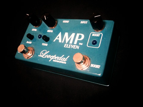 チューブライクな歪みを得られる「Lovepedal Hi VOLT Custom 1」を