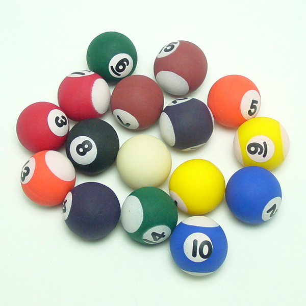 追加用スーパーボール27mm ビリヤード 250ヶセット｜縁日用品