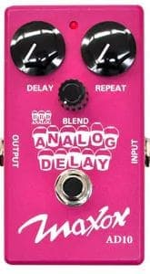MAXON/AD10 Analog Delayのレビュー!使い方や音作りのコツ | エスムジカ