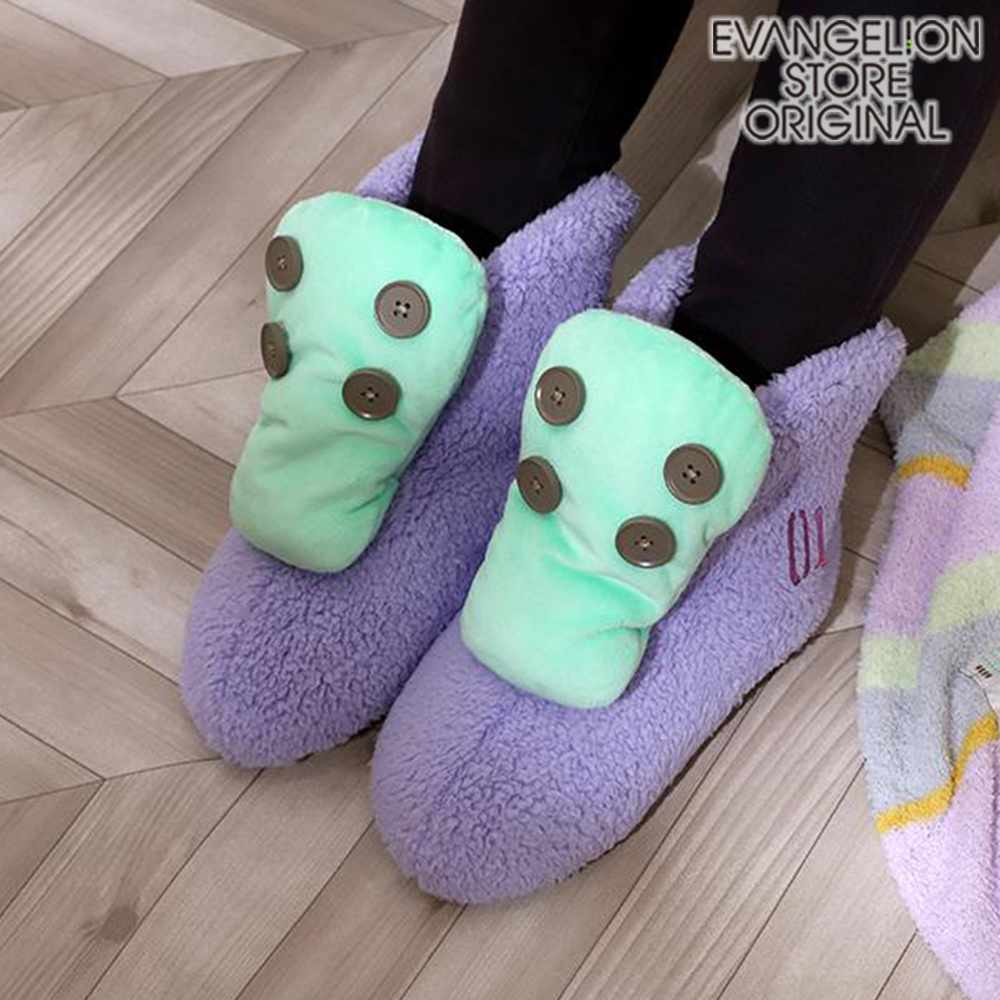 EVA STOREオリジナル もこもこスリッパ/初号機