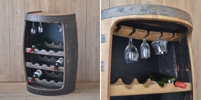 ウイスキー樽ワインラックの通販・販売 － 木製雑貨の専門店F-RAISE