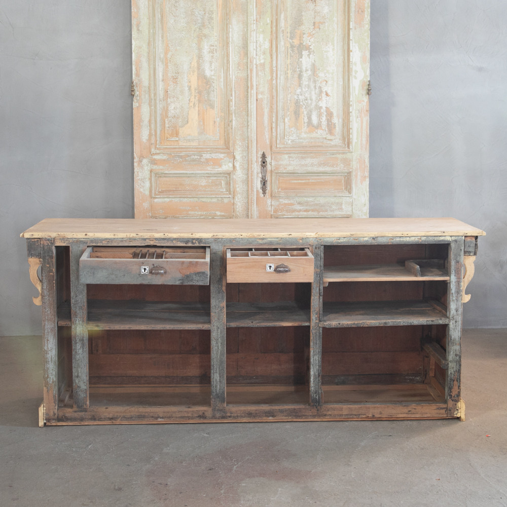 フランス アンティーク カウンター – フランス、ヨーロッパの