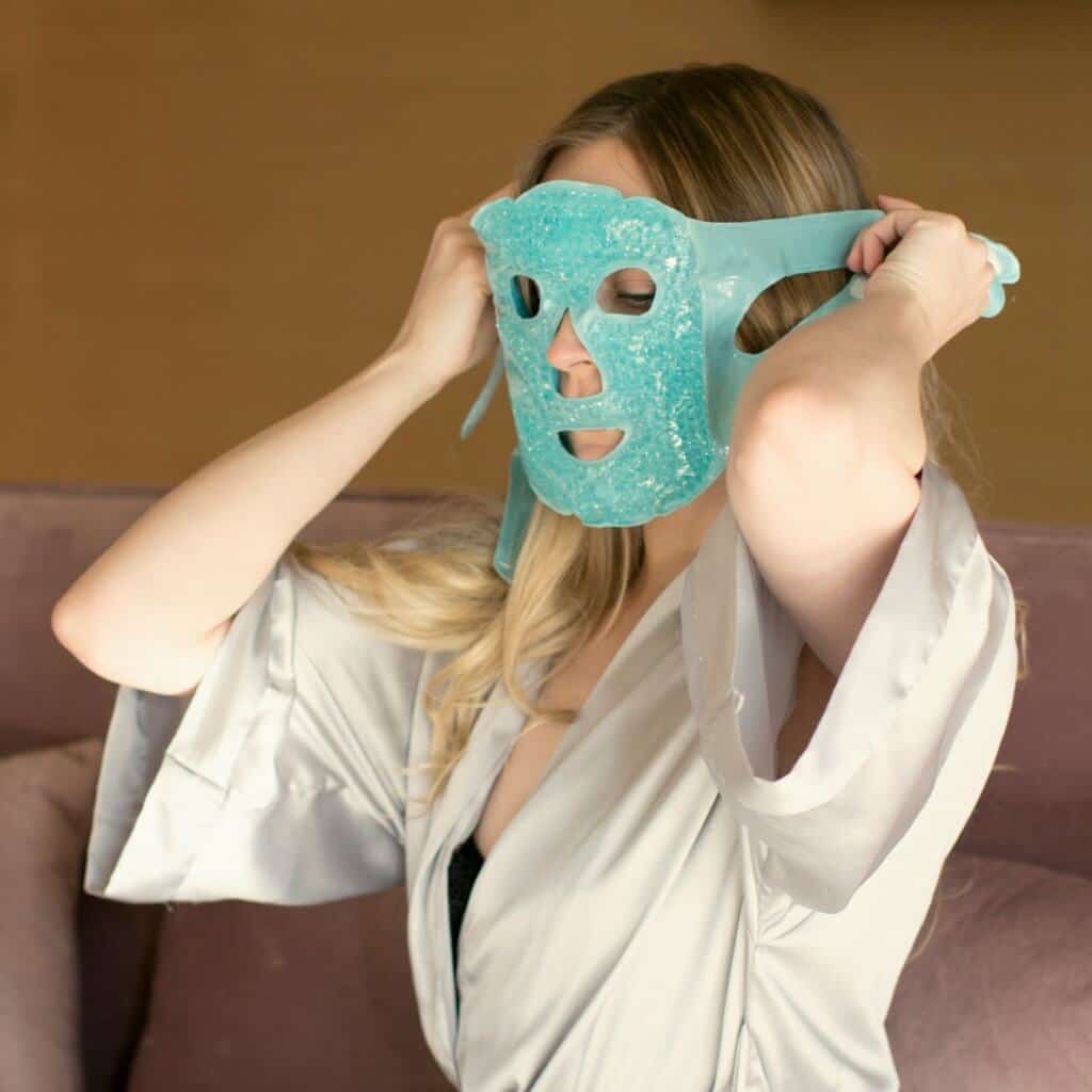 Hot/Cold Gel Full Facial Eye Mask - FOMI Care | We Bring Relief