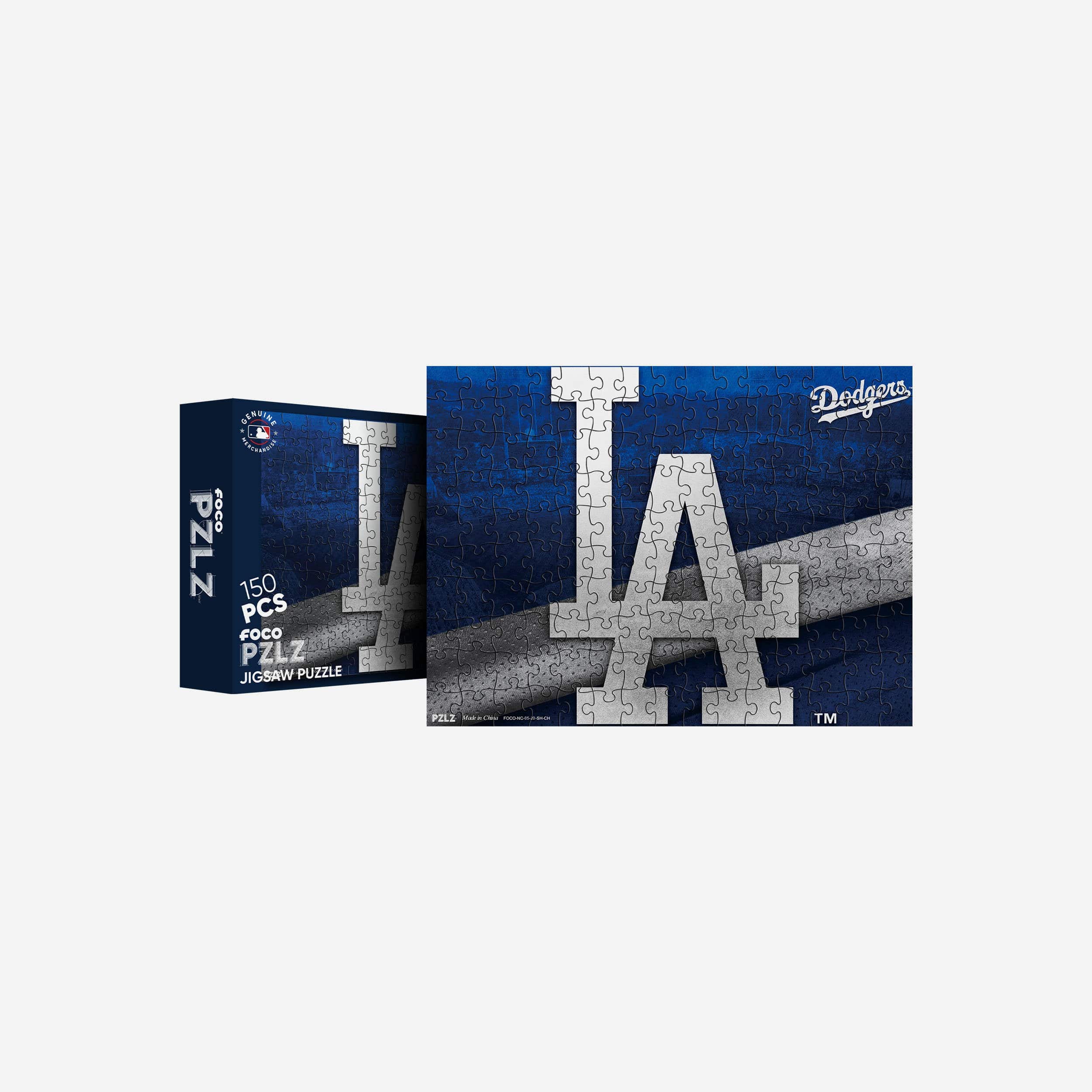 Los Angeles Dodgers Team Logo 150 Piece Jigsaw Puzzle PZLZ FOCO