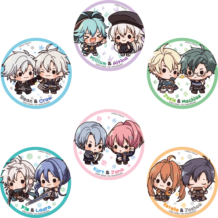 軌跡シリーズ』ニコイチトレーディングでか缶バッジ（全6種） | 日本