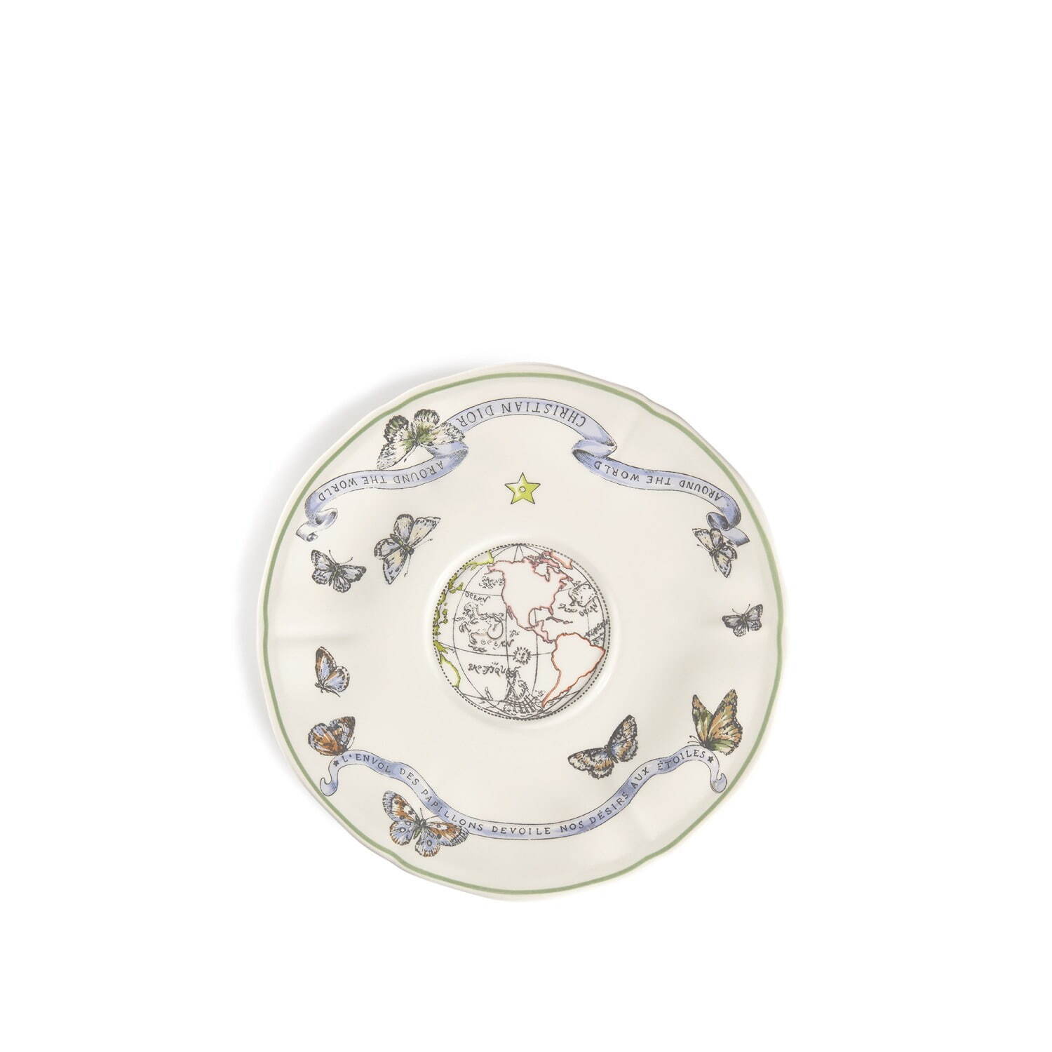 risa】ディオール 食器 ソーサー バタフライ 限定品 risa】ディオール