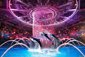 マクセル アクアパーク品川×『ベルサイユのばら』華麗なる世界を表現