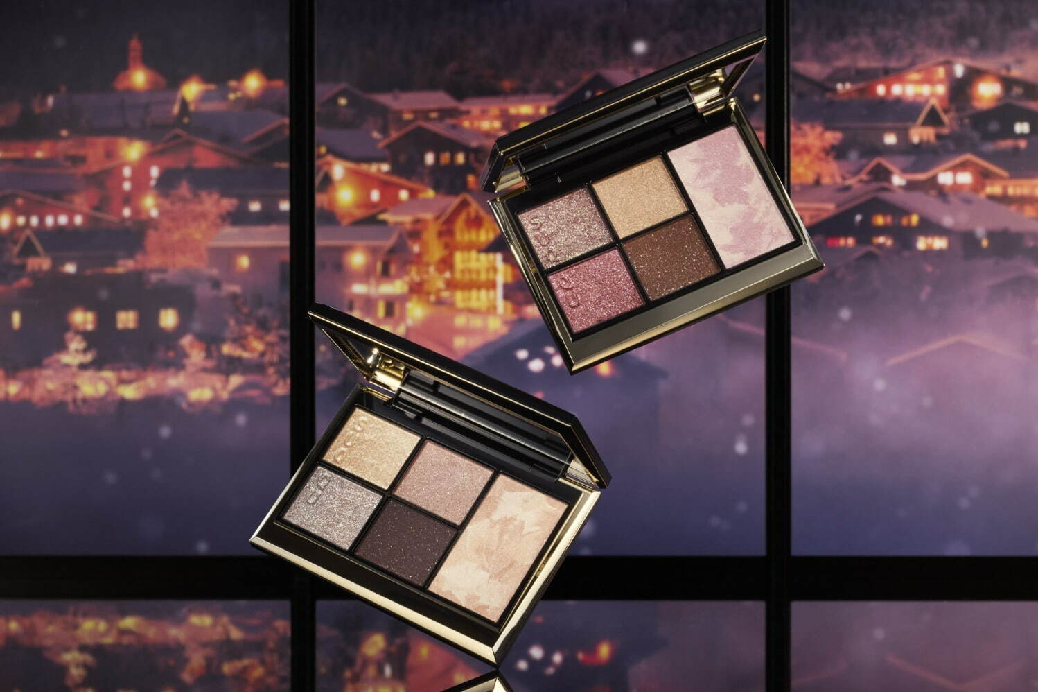 SUQQU24年クリスマスコスメ、“大粒パール”輝くキラキラ紅茶リップ