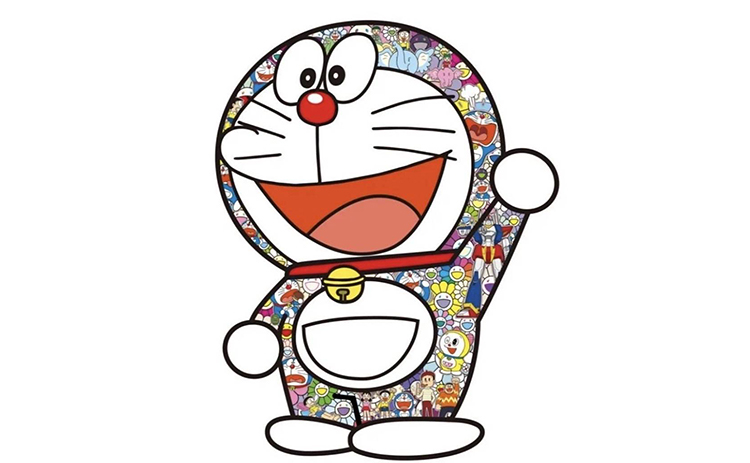 ドラえもんありがとう』村上隆 | 絵画・アート販売 ギャラリー