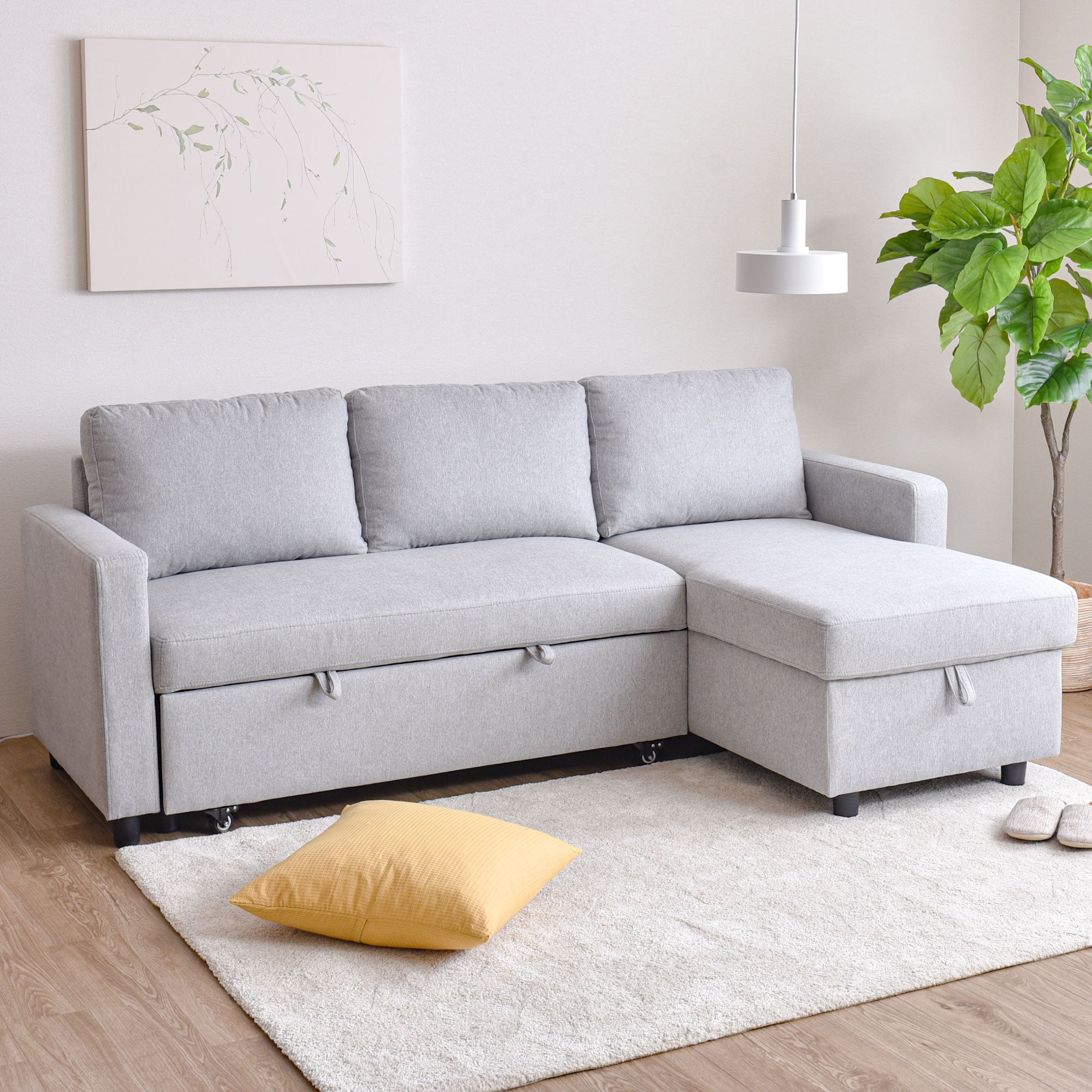 FINE KAGU / ファイン家具のソファベッド | 【狭いお部屋でも効率的に