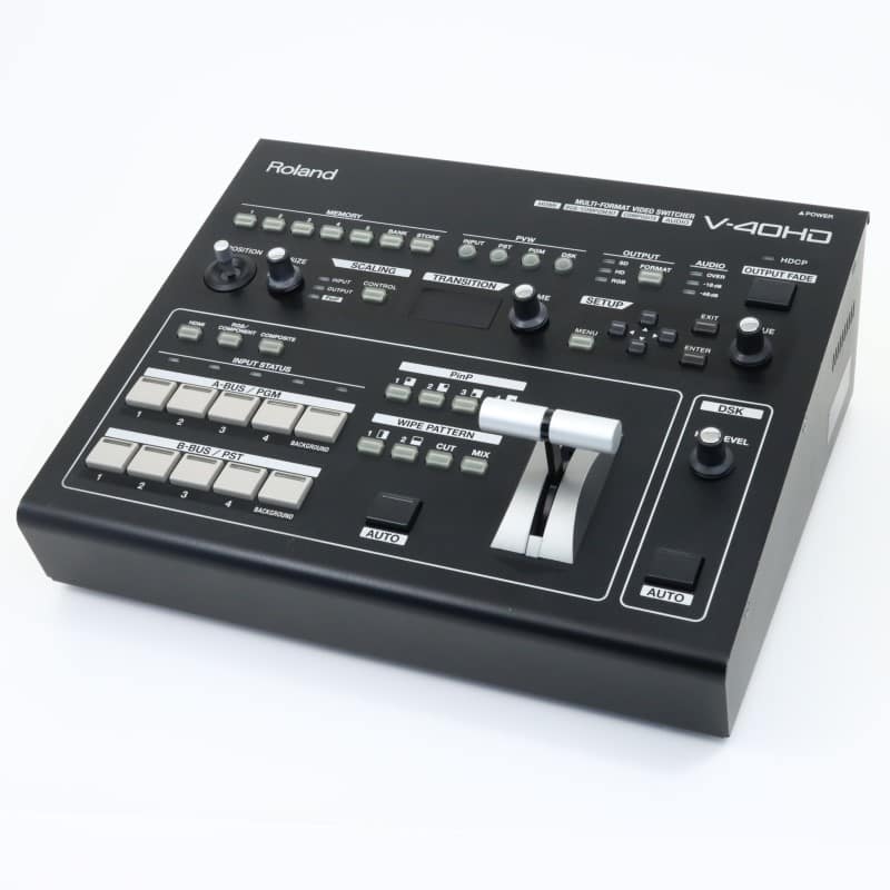 Roland V-40HD [マルチフォーマット・ビデオ・スイッチャー] 中古
