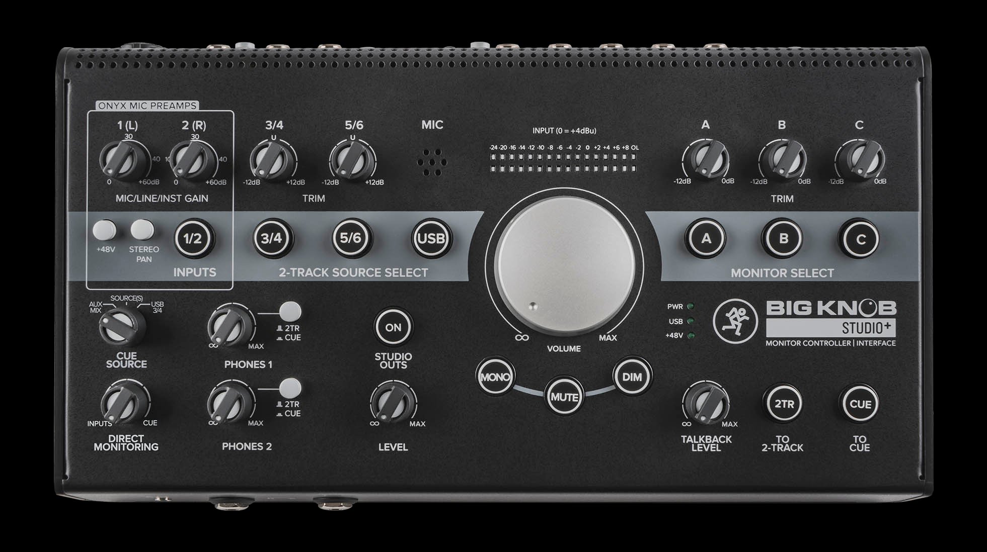 Mackie Big Knob Studio+ Big Knob 4X3 Studio Monitor Controller