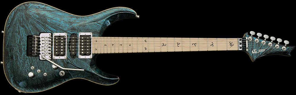 G-Life Guitars / DSG Life-Ash / Bubble Green Moon