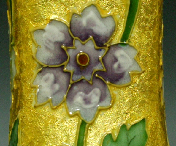 アールヌーボー 花瓶 オプタ・ミレー作アンティーク