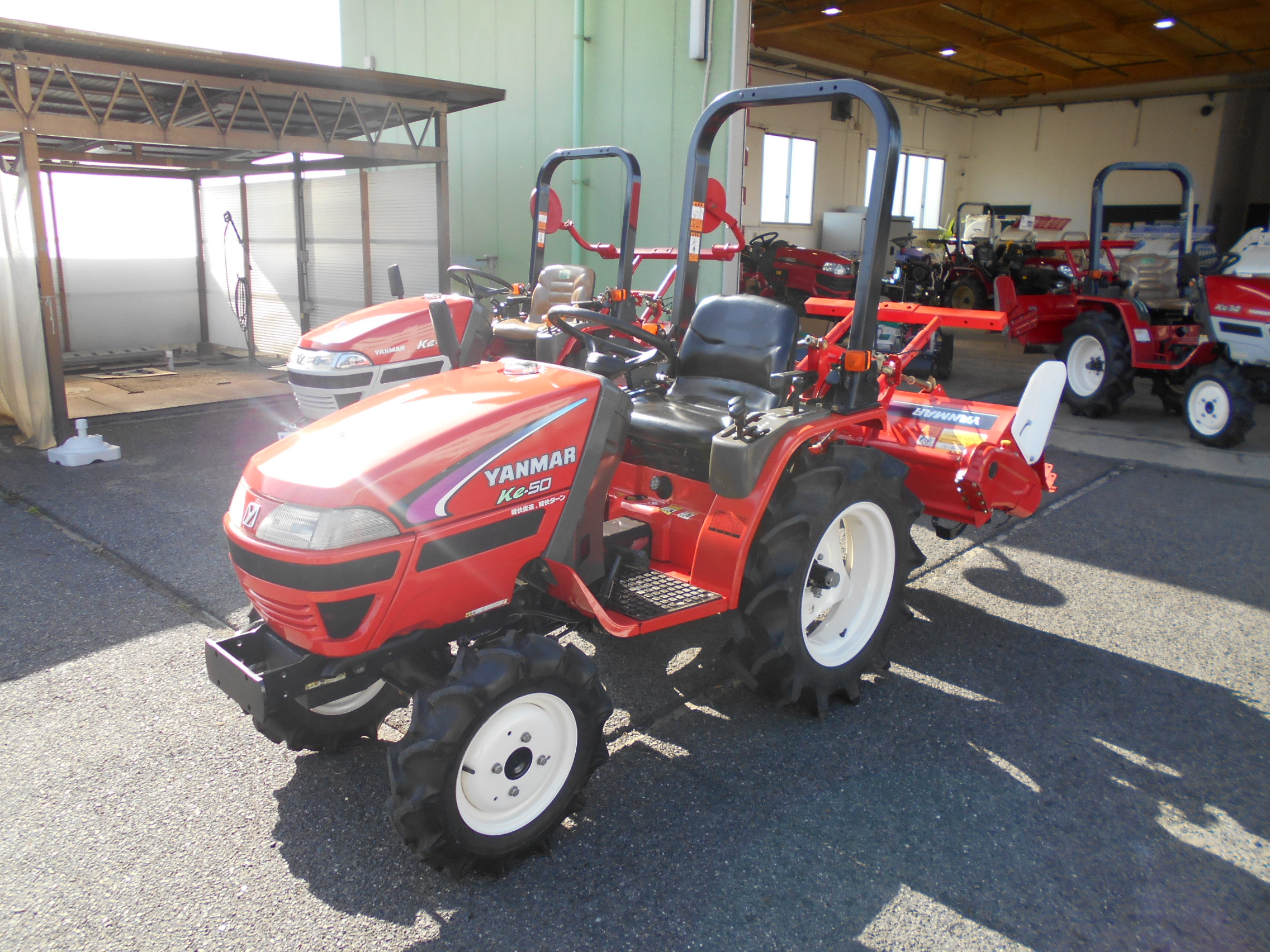 ヤンマー トラクター Ke50DAURSZ120 15ps 使用時間682h 4WD 自動水平