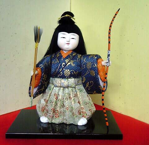 民芸品 ＞ 江戸木目込人形 ＞ 木目込人形 鳴弦