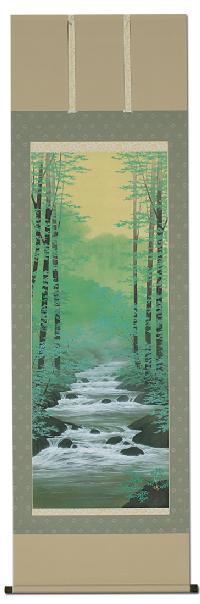 特価 】緑韻渓聲 島田智博 「尺五立」肉筆[オーダー製作品 納期約三