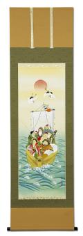 七福神 - 掛け軸（掛軸）販売通販なら掛け軸総本家