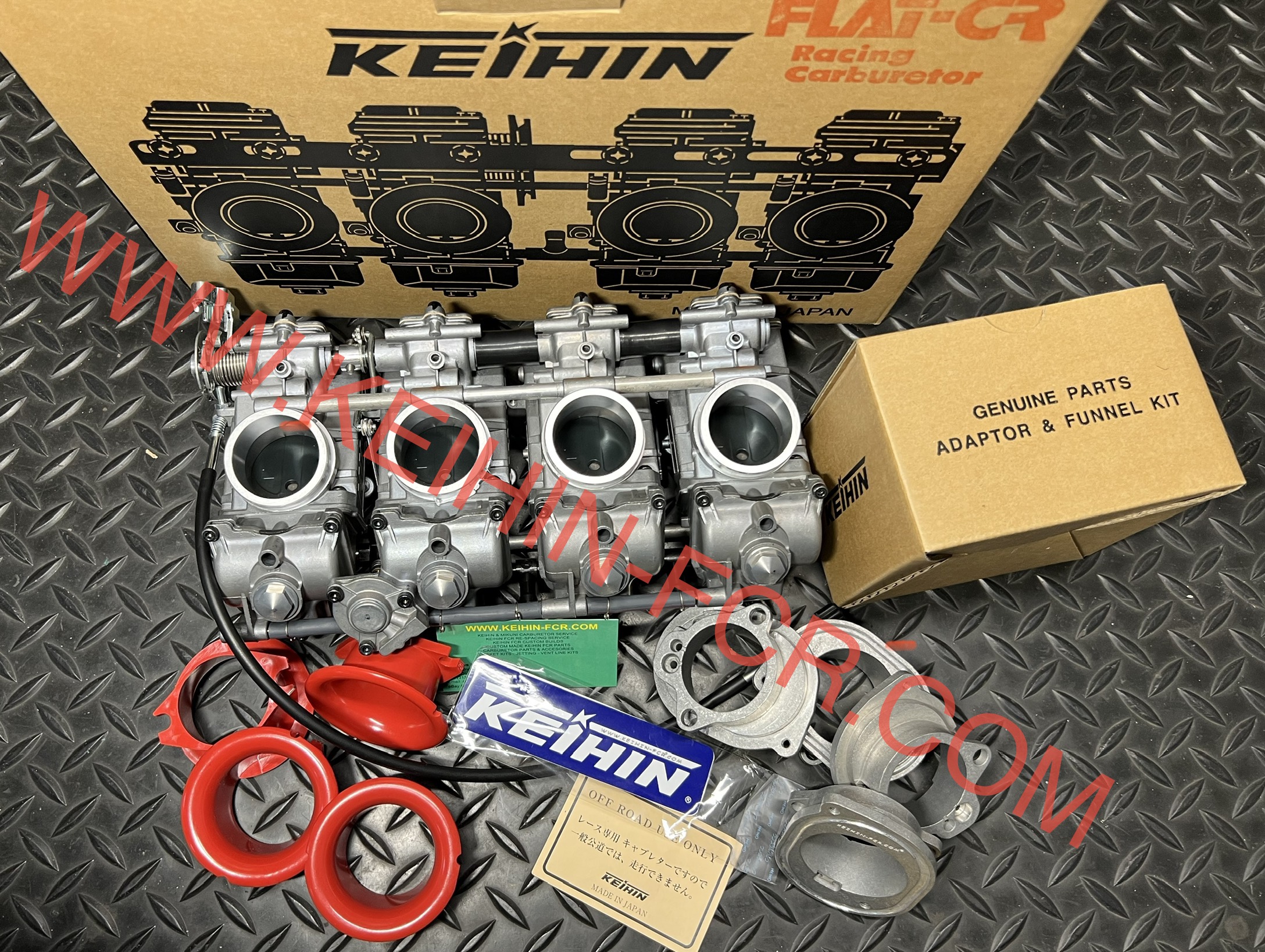 KAWASAKI ZX7 ZX7R ZX 7R Keihin FCR Downdraft 39mm Carburetors