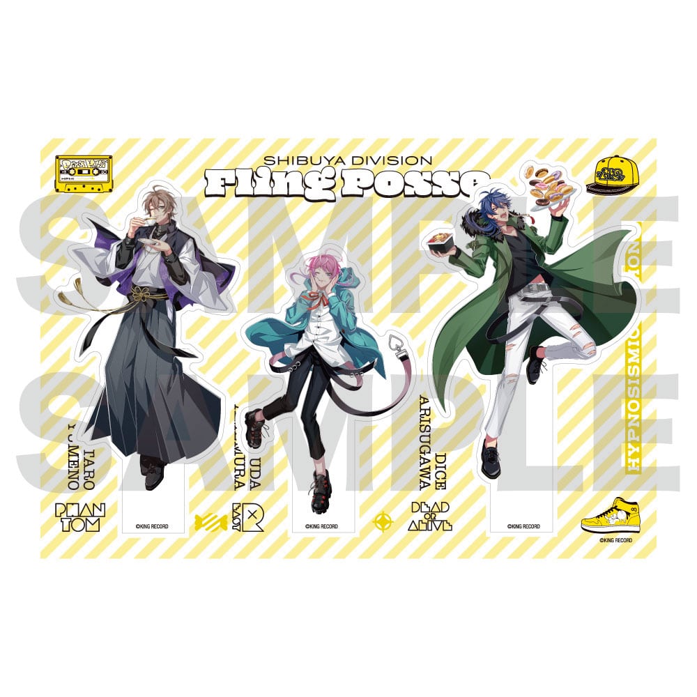 アクリルジオラマ(7th Anniversary ver．) Fling Posse Fling Posse