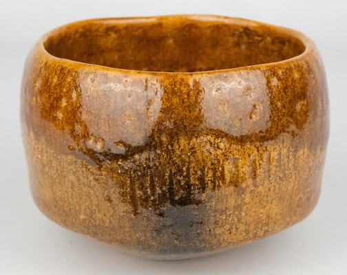 栗山園オンライン通販部 / 【出物】 飴茶碗 大樋年朗（10代大樋長
