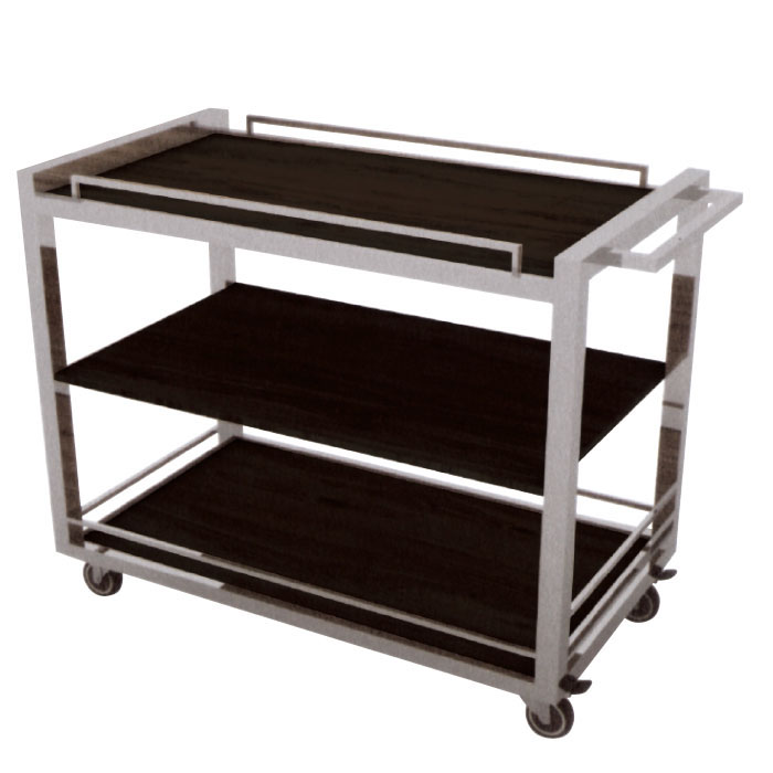 サービスワゴン(3段)｜ホテル・ブライダルの家具や什器や設備の販売も