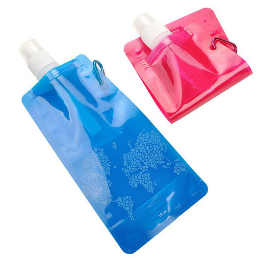 オリジナルノベルティ製作の販促ワールド|PET製折りたたみエコボトル