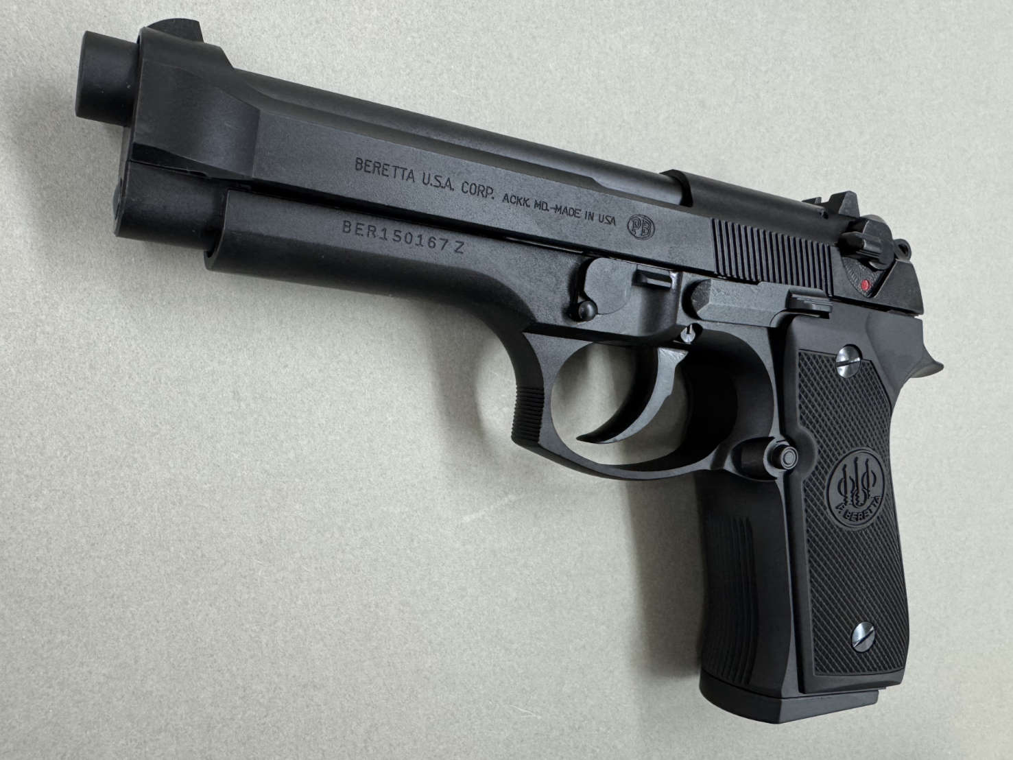 タナカワークス ベレッタ92FS 発火式モデルガン レビュー