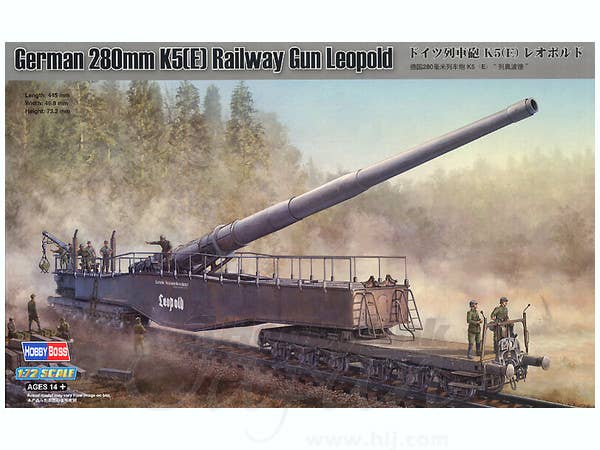 German 280mm K5(E) Railway Gun Leopold | HLJ.com