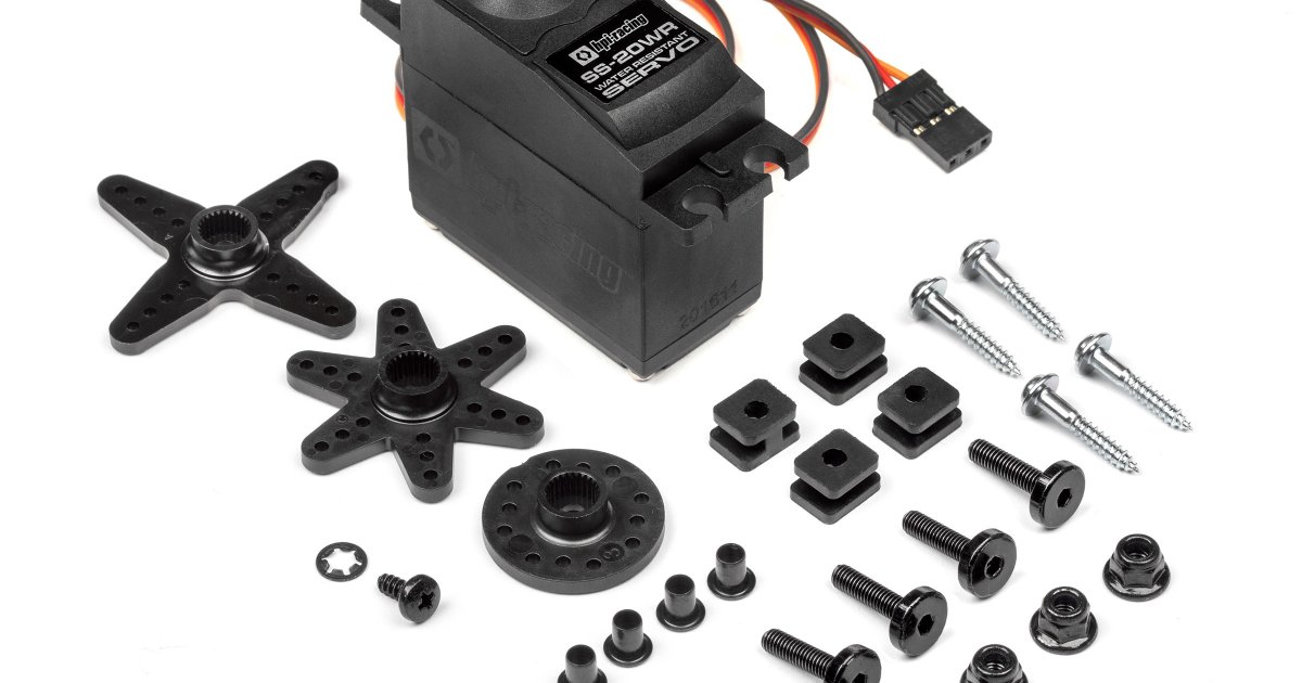 120018 HPI SS-20WR SERVO (WATER-RESISTANT/6.0V/6.5KG/PLASTIC GEARED)