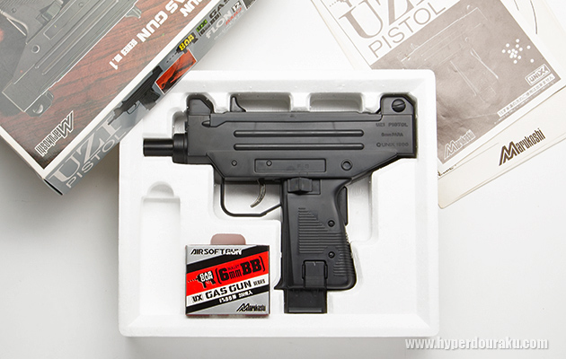 マルコシ ウージーピストル UZI PISTOL ビンテージ エアガン レビュー