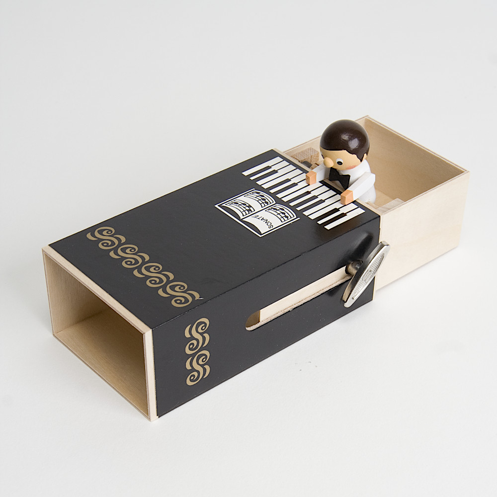 Wポップオルゴール ピアノ男の子：生活・くらし：百町森