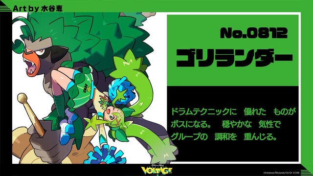 ポケモン』×「初音ミク」第2弾でゴリランダーとコラボ！チアガール姿な