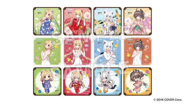 ホロライブ・白上フブキら1期生のフロ上がり姿にドキッ！「極楽湯