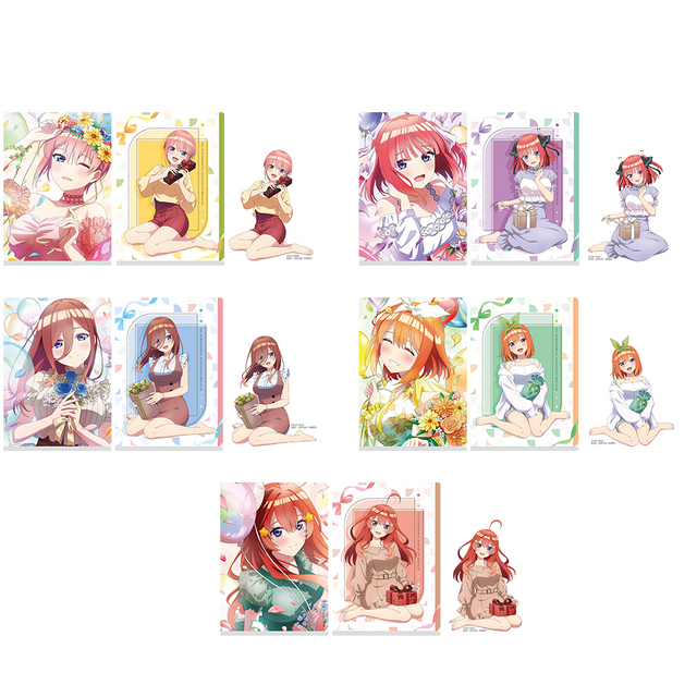 一番くじ「五等分の花嫁」にドッキドキ！“特別な日”を過ごせる新規描き