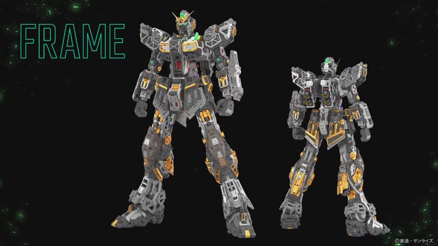 究極のガンプラ「PG UNLEASHED 1/60 νガンダム」追加情報！圧倒的密度